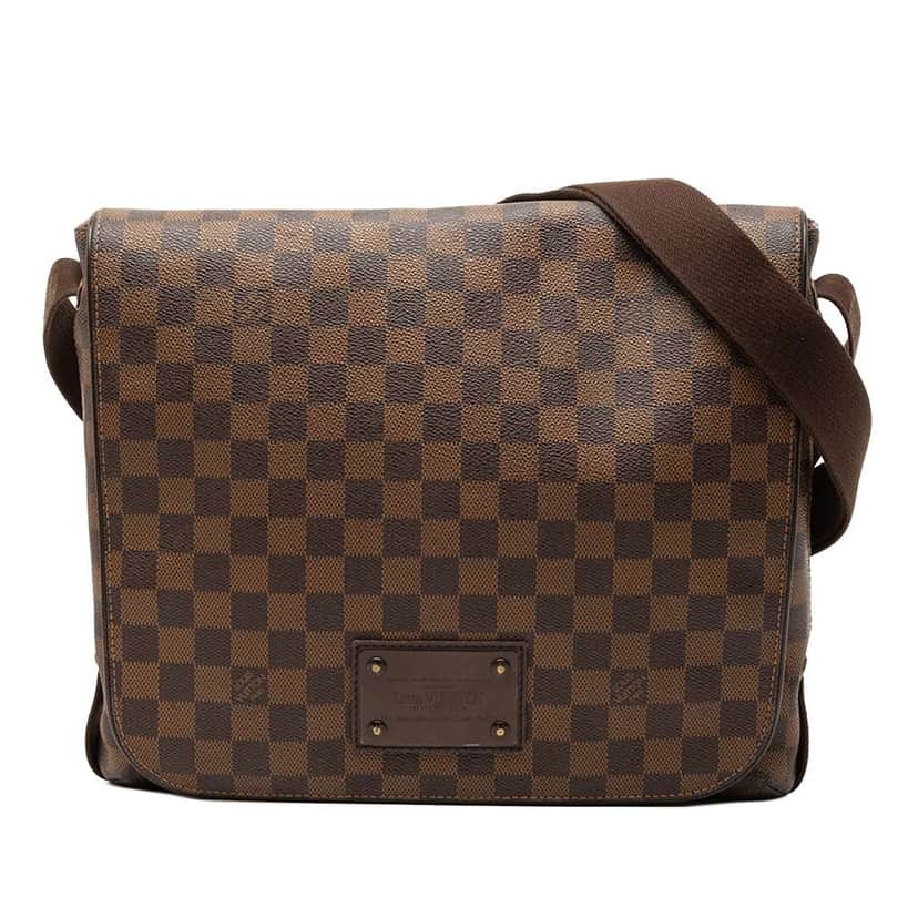 Louis Vuitton Damier Ebene Brooklyn MM Brown Very good condition - Front View