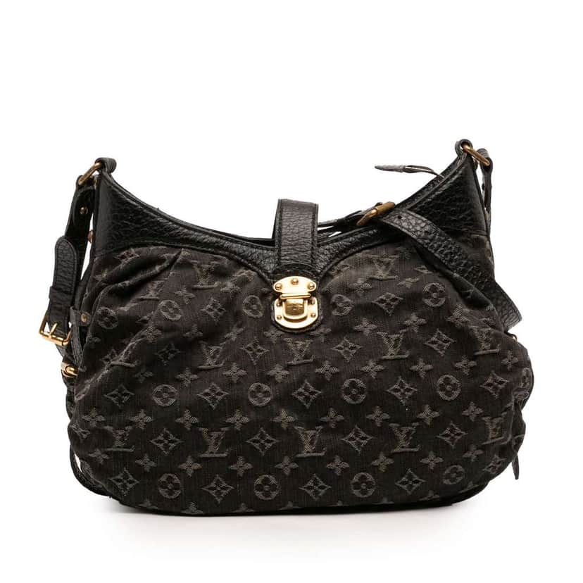 Louis Vuitton Monogram Denim Mahina XS Black Denim Very good condition - Front View