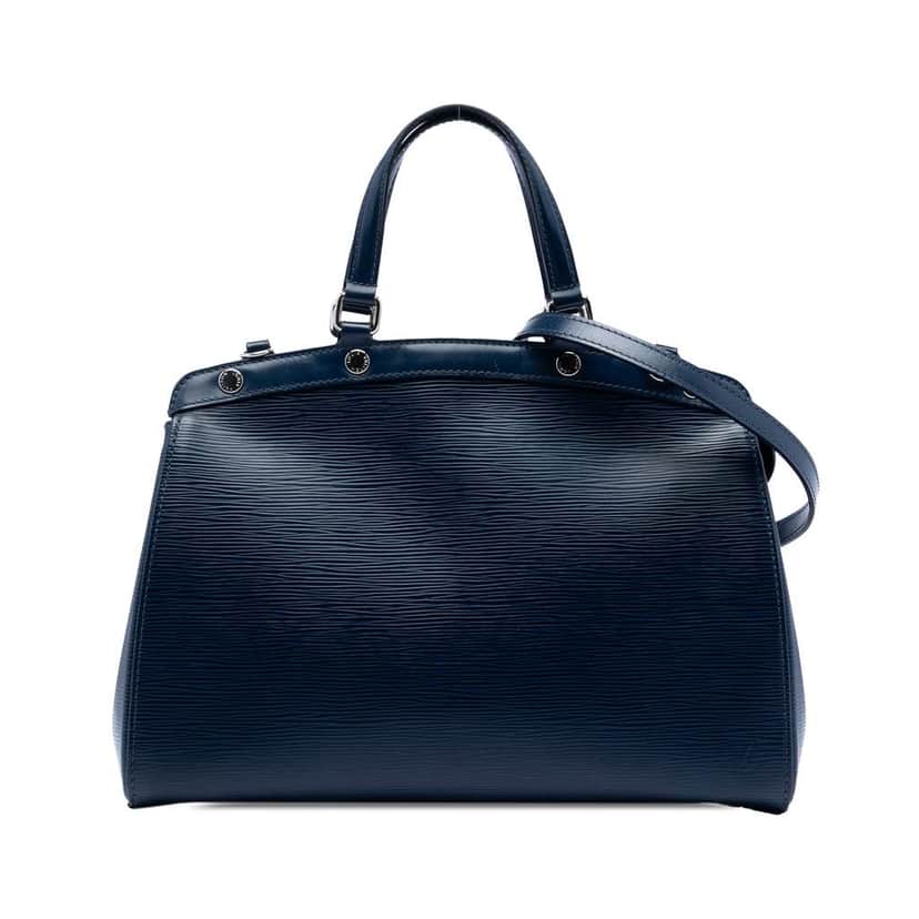 Louis Vuitton Epi Brea MM Blue Leather Very good condition - Front View