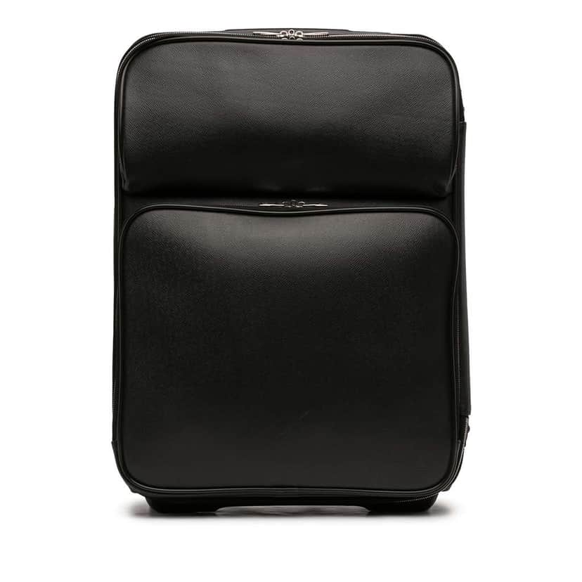 Louis Vuitton Taiga Pegase 55 Black Leather Very good condition - Front View