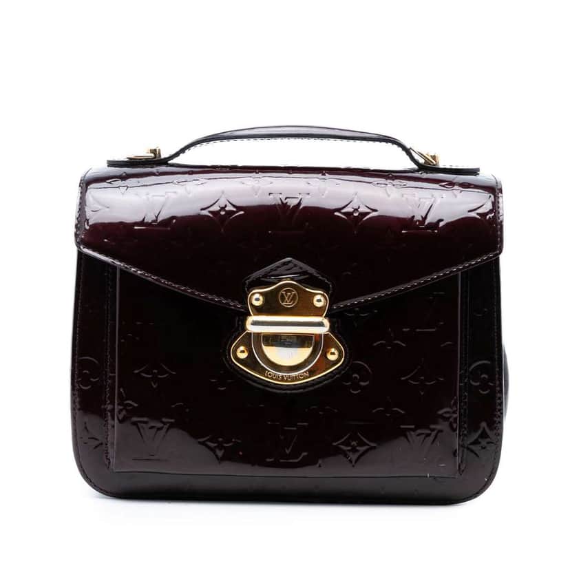 Louis Vuitton Monogram Vernis Mirada Purple Leather Very good condition - Front View