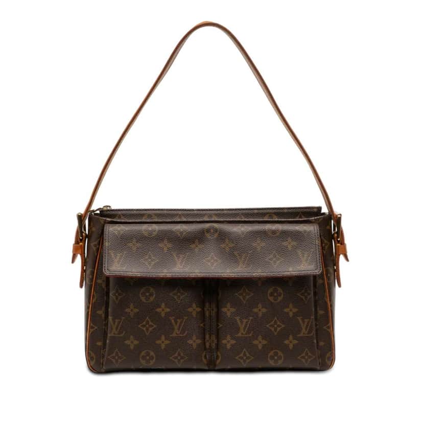 Louis Vuitton Monogram Viva Cite GM Brown Very good condition - Front View