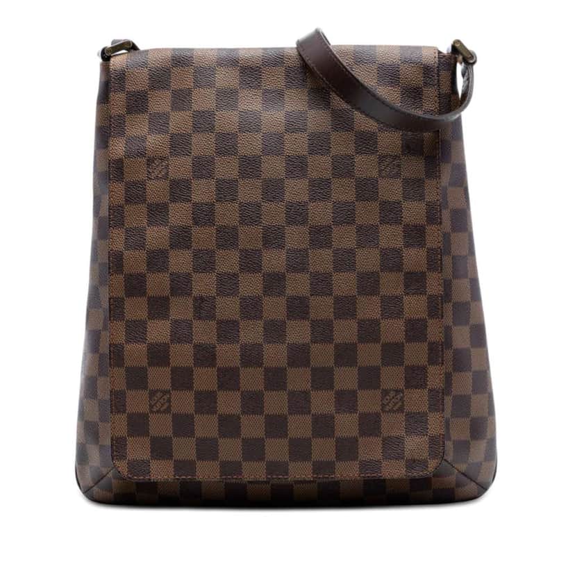 Louis Vuitton Damier Ebene Musette Salsa GM Brown Very good condition - Front View