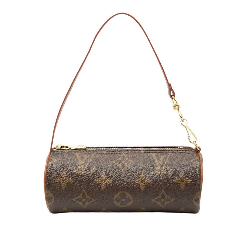 Louis Vuitton Monogram Papillon Pochette Brown Very good condition - Front View