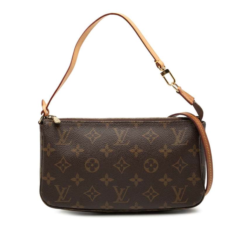 Louis Vuitton Monogram Pochette Accessoires Brown Very good condition - Front View