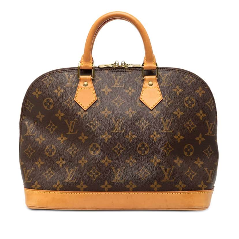 Louis Vuitton Monogram Alma PM Brown Very good condition - Front View
