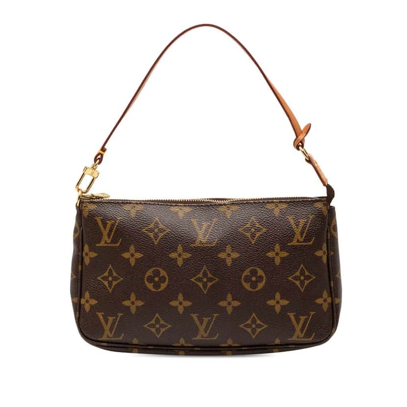 Louis Vuitton Monogram Pochette Accessoires Brown Very good condition - Front View