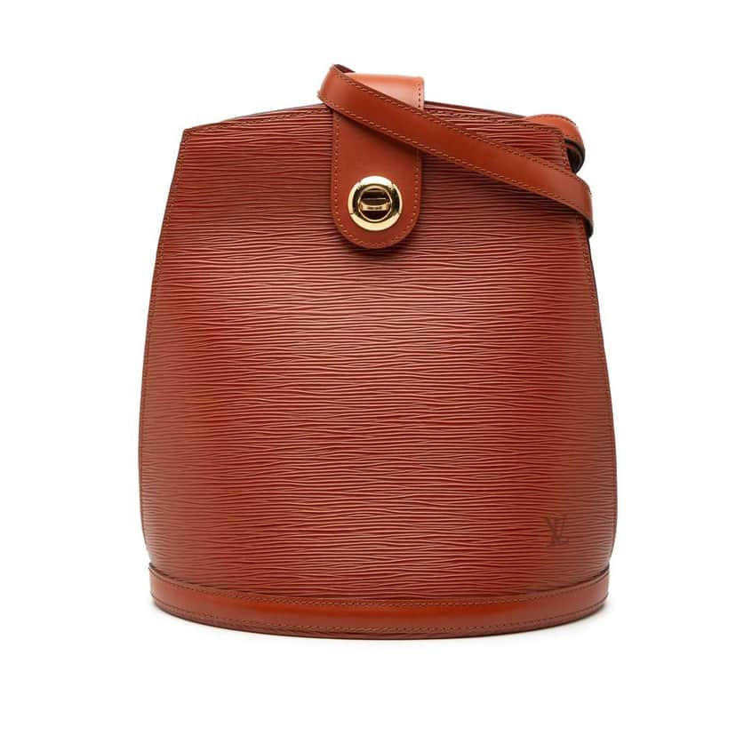 Louis Vuitton Epi Cluny Brown Leather Very good condition - Front View