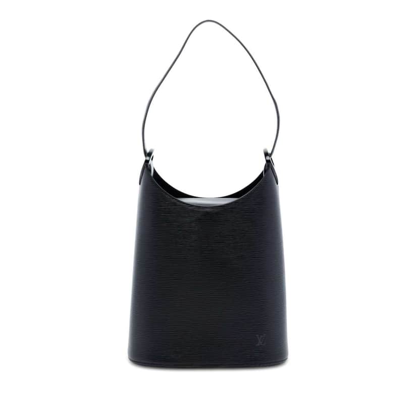 Louis Vuitton Epi Sac Verseau Black Leather Very good condition - Front View