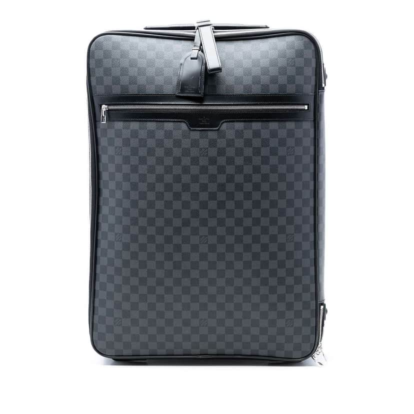 Louis Vuitton Damier Graphite Pegase 65 Black Very good condition - Front View