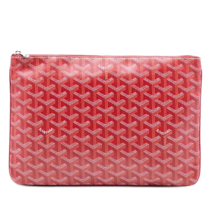 Goyard Goyardine Senat MM Red Canvas Very good condition - Front View