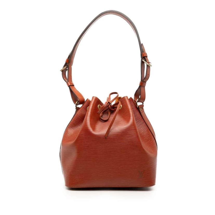 Louis Vuitton Epi Petit Noe Brown Leather Very good condition - Front View