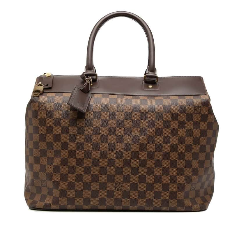 Louis Vuitton Damier Ebene Greenwich PM Brown Very good condition - Front View