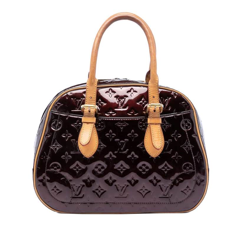 Louis Vuitton Monogram Vernis Summit Drive Purple Leather Very good condition - Front View