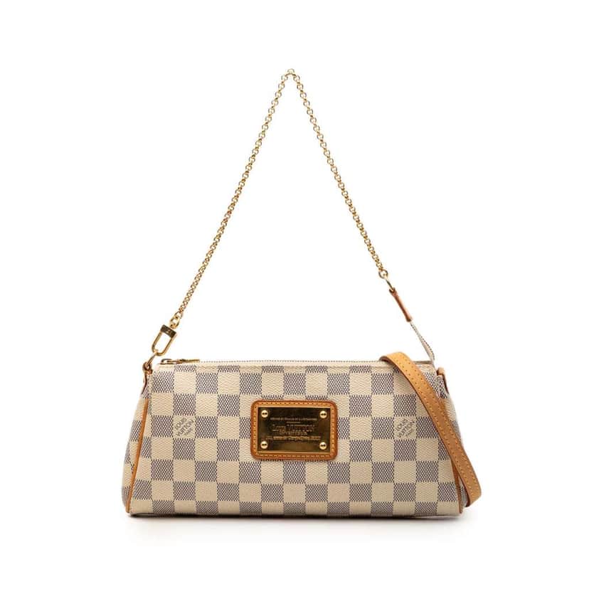 Louis Vuitton Damier Azur Eva White Very good condition - Front View