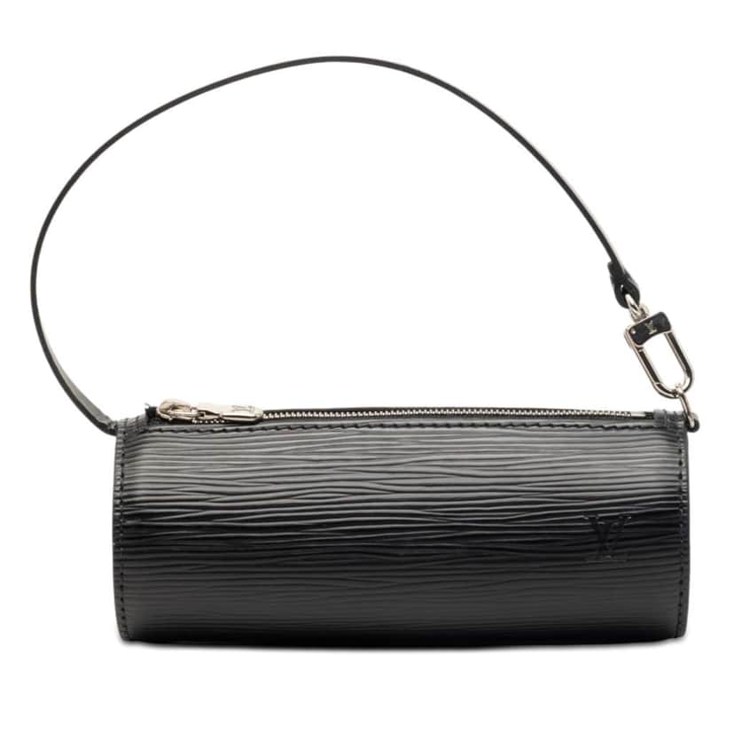 Louis Vuitton Epi Pochette Papillon Black Leather Very good condition - Front View