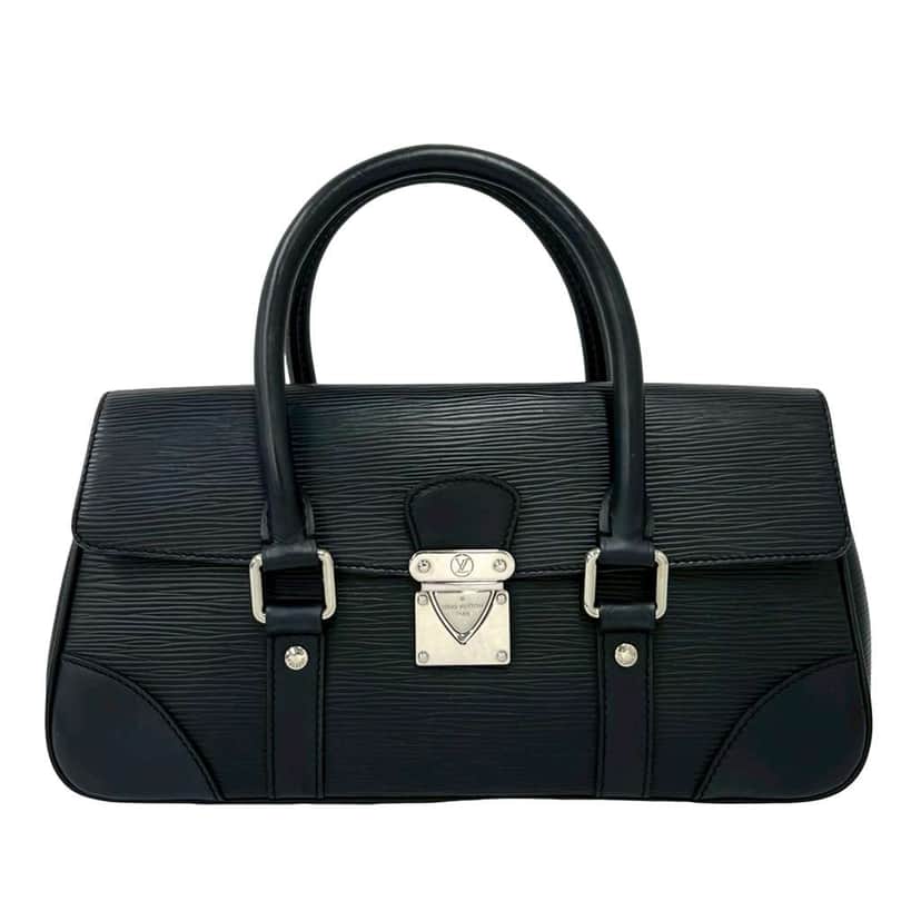 Louis Vuitton Epi Segur PM Black Leather Very good condition - Front View