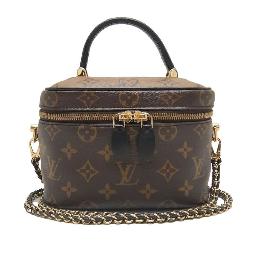 Louis Vuitton Monogram Reverse Vanity PM Brown Very good condition - Front View