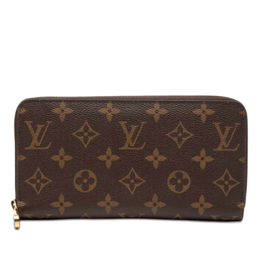 Louis Vuitton Monogram Zippy Wallet Brown Very good condition - Front View