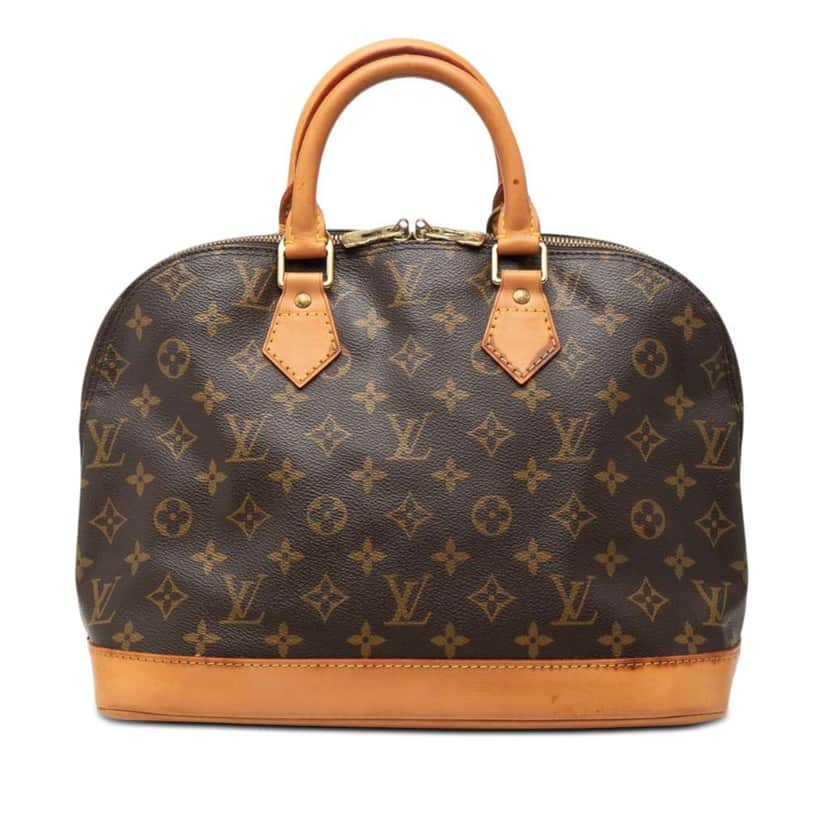 Louis Vuitton Monogram Alma PM Brown Very good condition - Front View