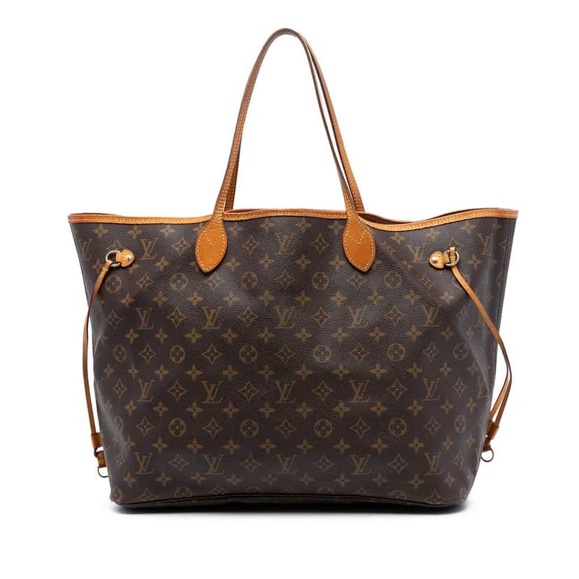 Louis Vuitton Monogram Neverfull GM Brown Very good condition - Front View