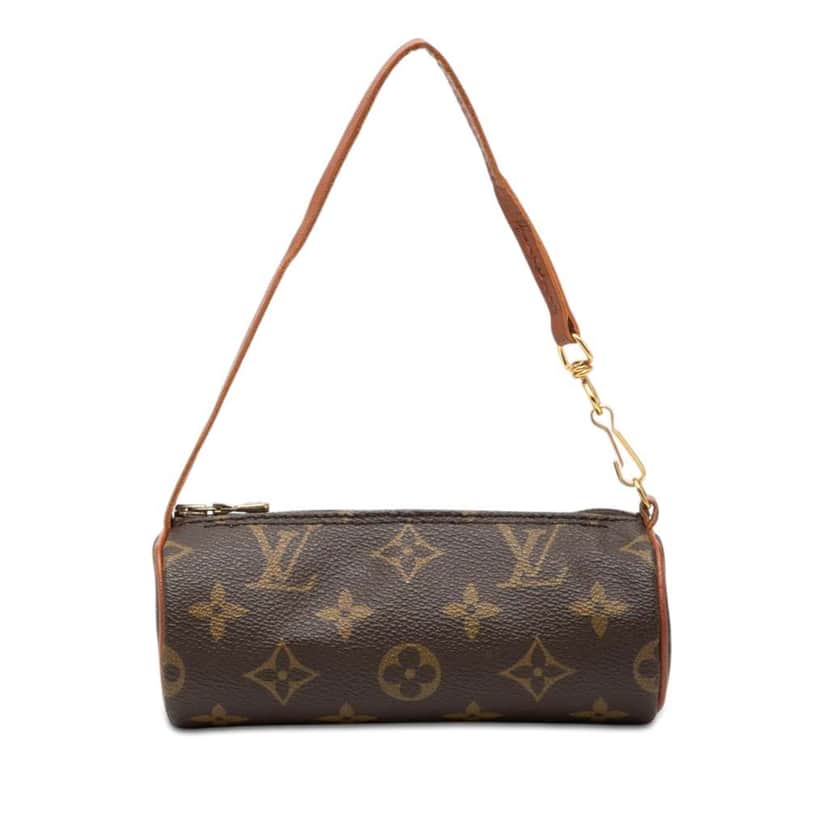 Louis Vuitton Monogram Papillon Pochette Brown Very good condition - Front View