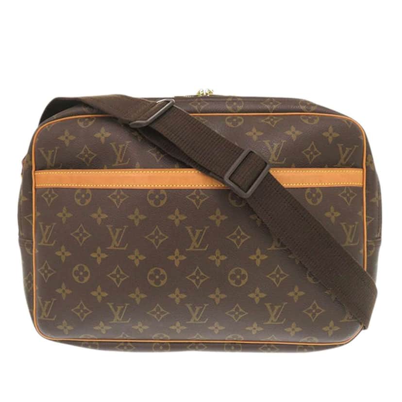 Louis Vuitton Monogram Reporter GM Brown Very good condition - Front View