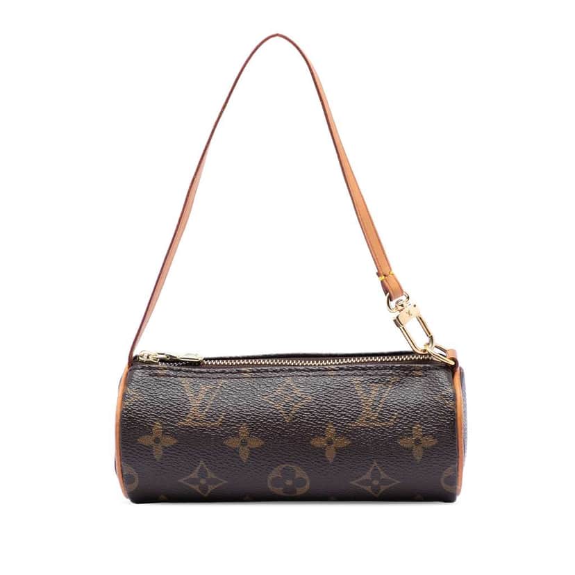 Louis Vuitton Monogram Papillon Pochette Brown Very good condition - Front View