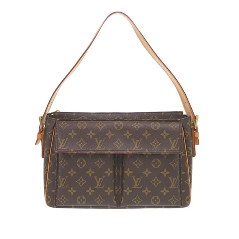 Louis Vuitton Monogram Viva Cite GM Brown Very good condition - Front View