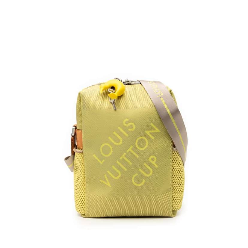 Louis Vuitton 2003 Damier Geant Weatherly Americas Cup Green Canvas Very good condition - Front View