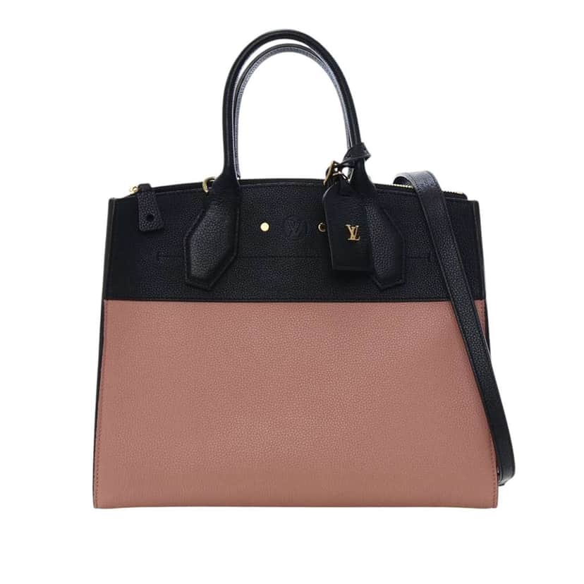 Louis Vuitton City Steamer MM Pink Leather Very good condition - Front View