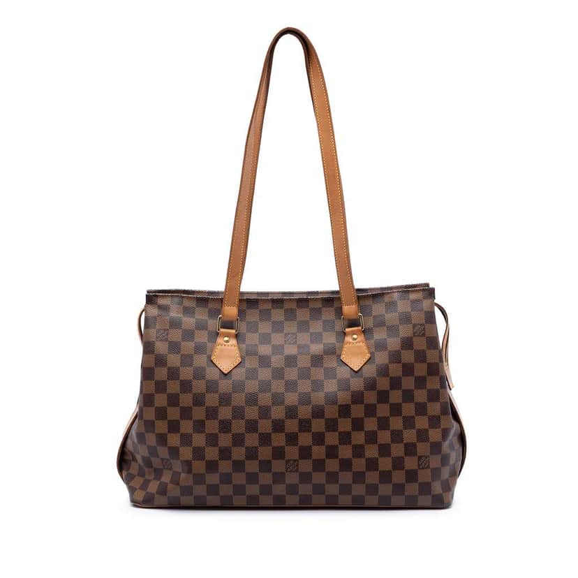 Louis Vuitton Damier Ebene Columbine Brown Very good condition - Front View