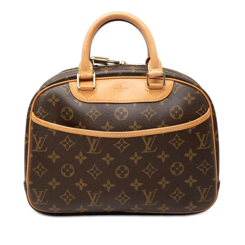 Louis Vuitton Monogram Trouville Brown Good condition - Front View