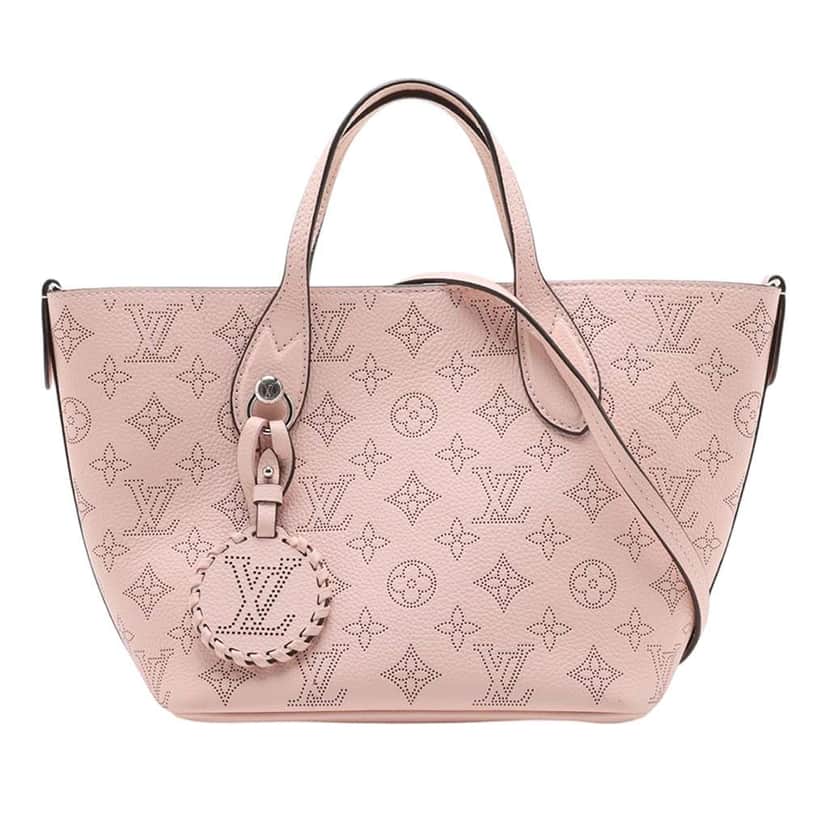 Louis Vuitton Monogram Mahina Blossom PM Pink Leather Very good condition - Front View