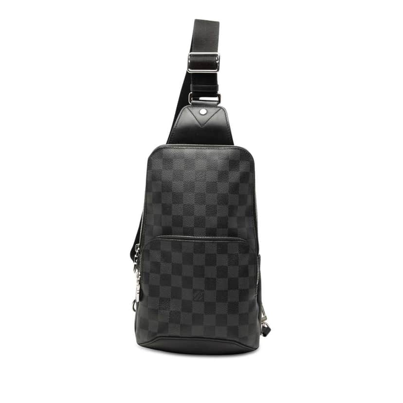 Louis Vuitton Damier Graphite Avenue Sling Black Very good condition - Front View