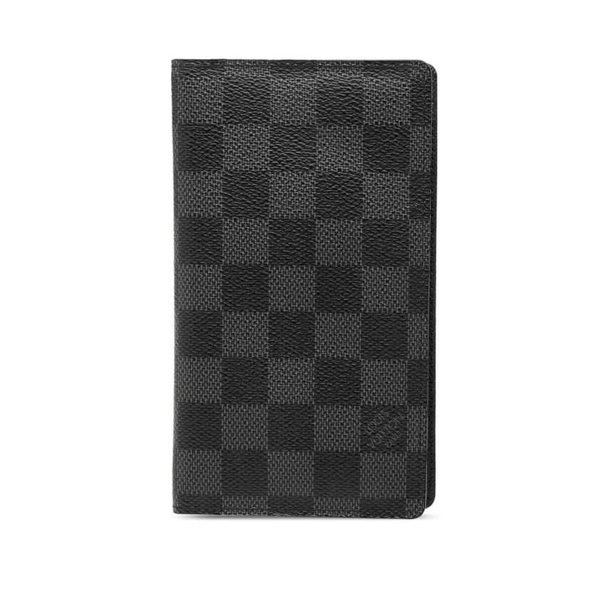 Louis Vuitton Damier Graphite Pocket Agenda Cover Black Very good condition - Front View
