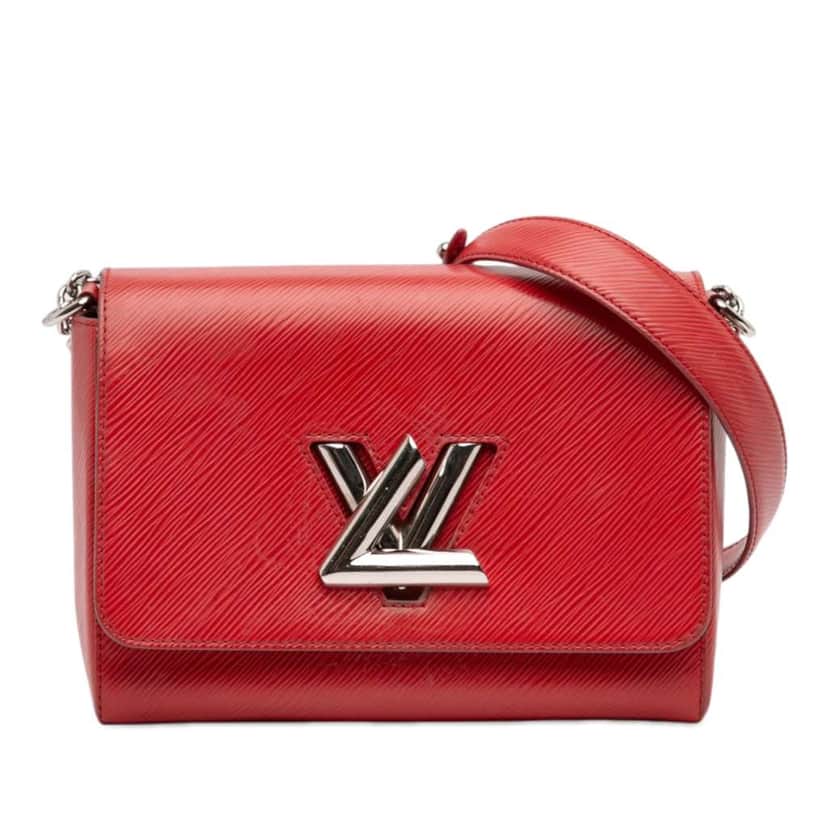 Louis Vuitton Epi Twist MM Red Leather Good condition - Front View
