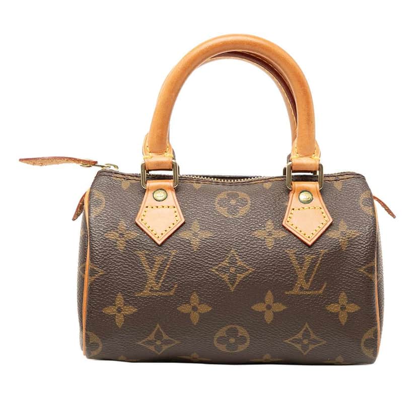 Louis Vuitton Monogram Mini Speedy HL Brown Very good condition - Front View