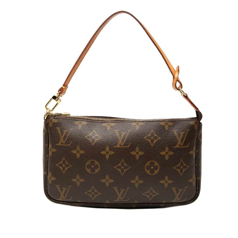 Louis Vuitton Monogram Pochette Accessoires Brown Very good condition - Front View