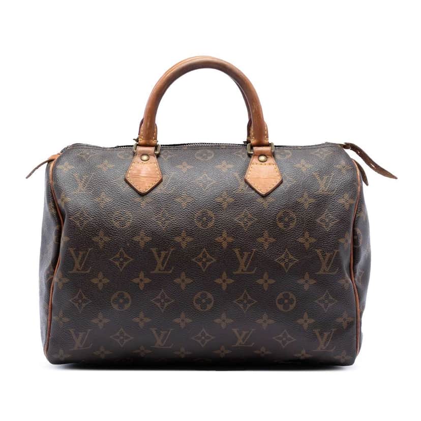 Louis Vuitton Monogram Speedy 30 Brown Very good condition - Front View