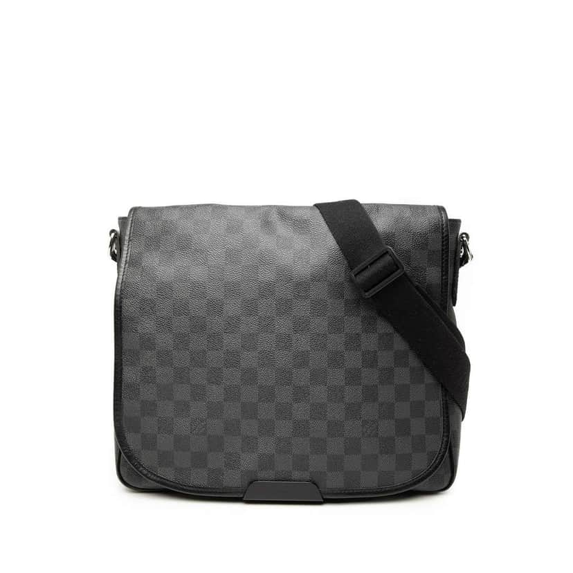 Louis Vuitton Damier Graphite Daniel MM Black Very good condition - Front View