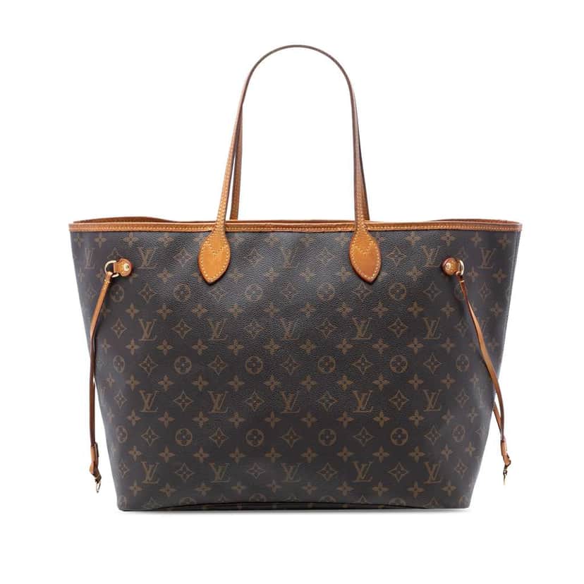 Louis Vuitton Monogram Neverfull GM Brown Very good condition - Front View