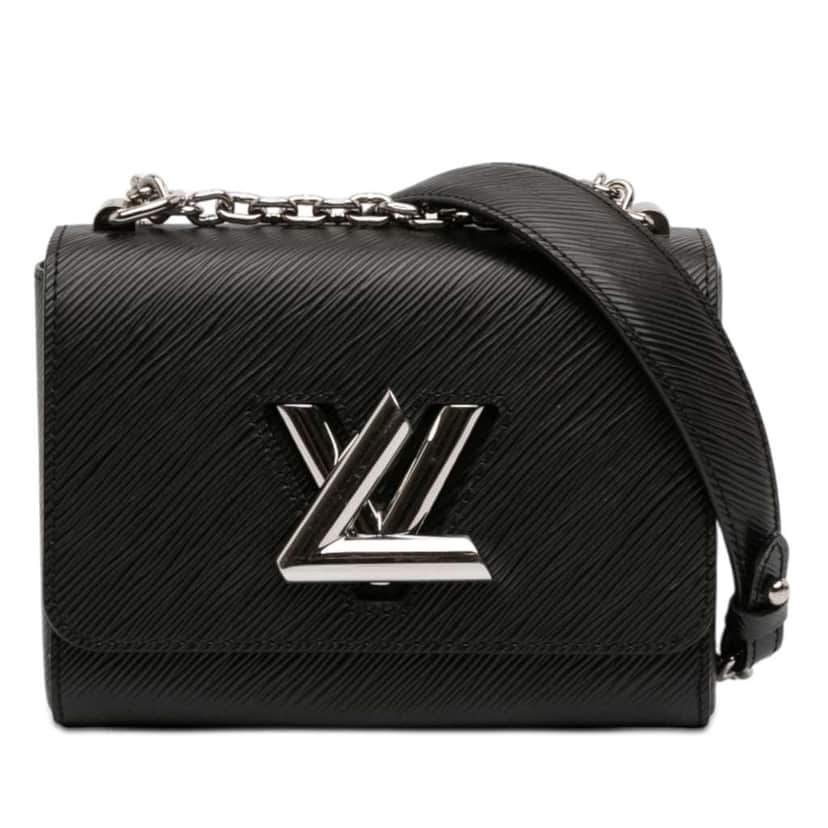 Louis Vuitton Epi Twist MM Black Leather Very good condition - Front View