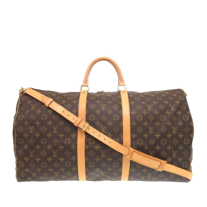 Louis Vuitton Monogram Keepall Bandouliere 60 Brown Very good condition - Front View