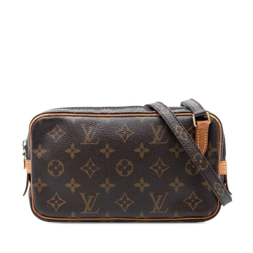 Louis Vuitton Monogram Pochette Marly Bandouliere Brown Very good condition - Front View