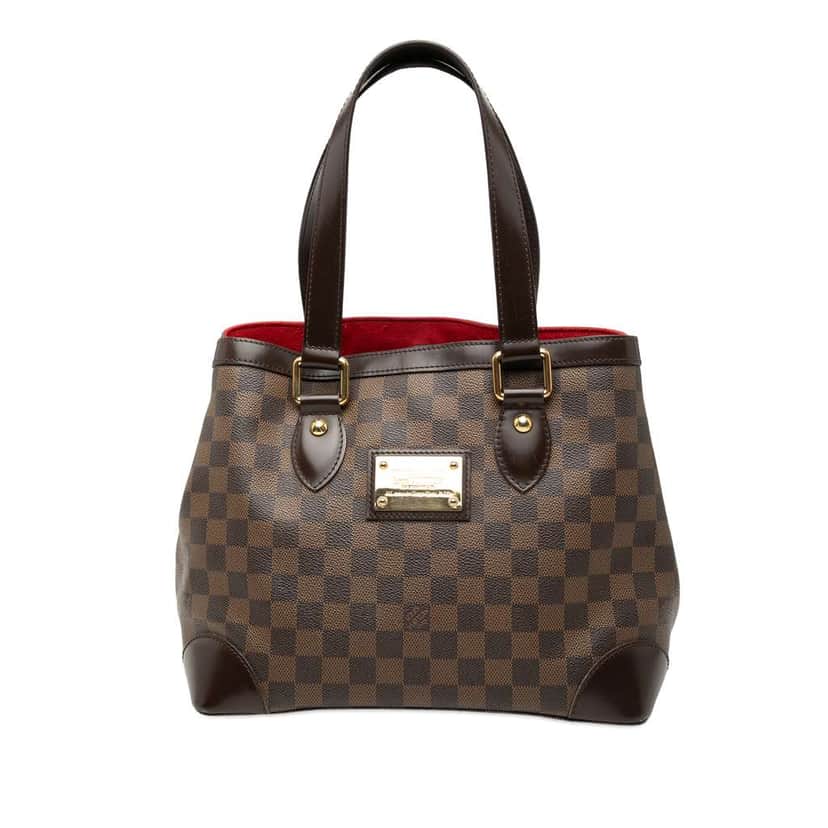 Louis Vuitton Damier Ebene Hampstead PM Brown Very good condition - Front View