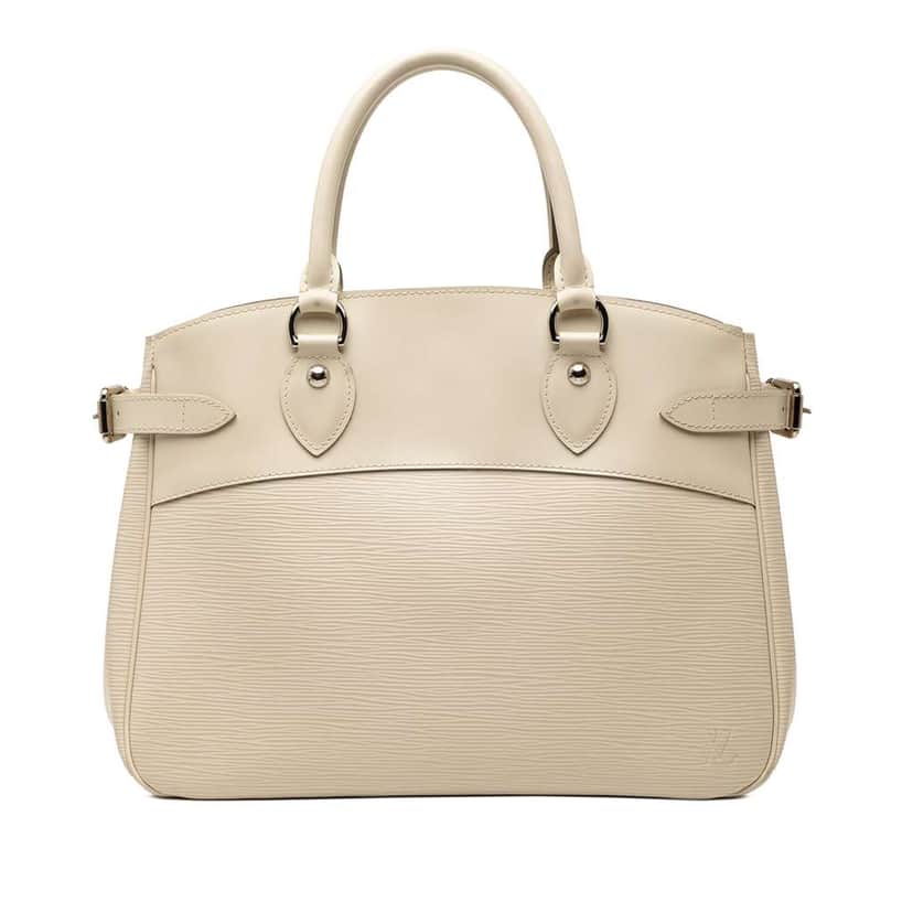 Louis Vuitton Epi Passy PM White Leather Very good condition - Front View