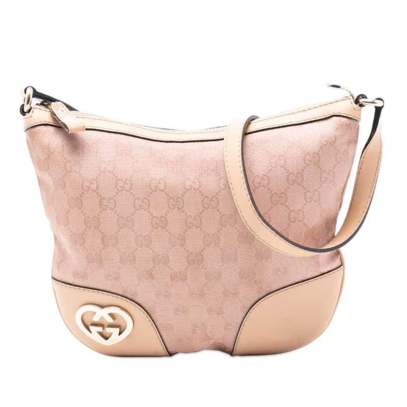 Gucci GG Canvas Lovely Crossbody Pink Canvas Very good condition - Front View
