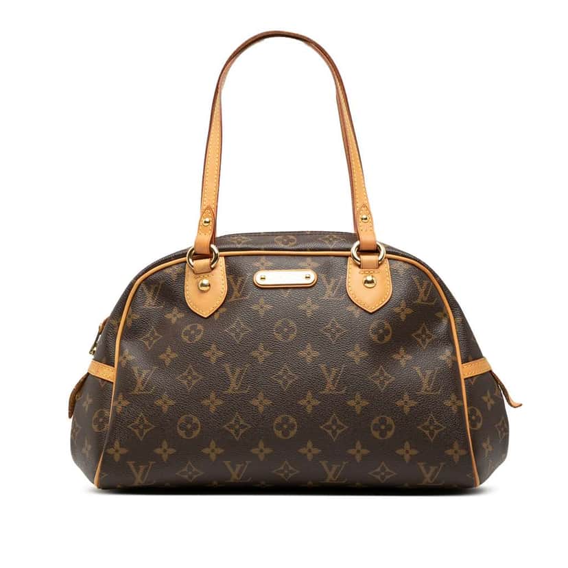 Louis Vuitton Monogram Montorgueil PM Brown Very good condition - Front View
