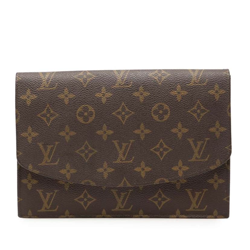Louis Vuitton Monogram Pochette Rabat 23 Brown Very good condition - Front View